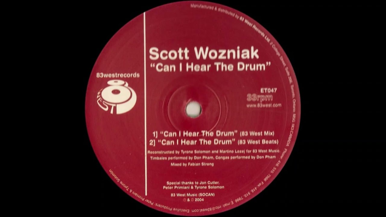 Scott Wozniak – Can I Hear The Drum (83 West Mix)