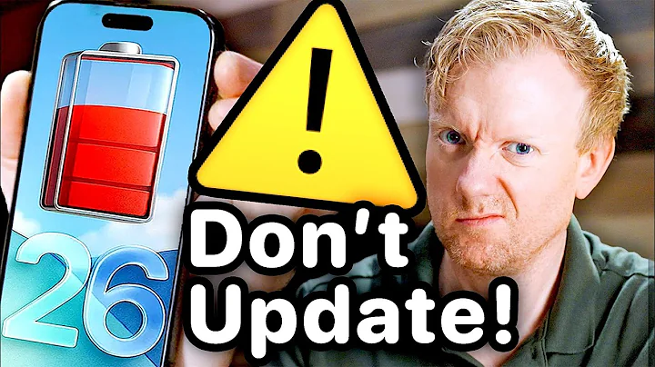 ⚠️ Don’t Update to iOS 26 Until You Do This