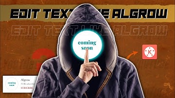 Text Animation Like Algrow | Video editing like @Algrow  | Text editing like algrow in phone