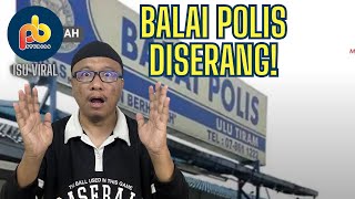 Balai polis Ulu Tiram diser4ng, 2 anggota m4ut, SUSPEK ORANG TEMPATAN?!