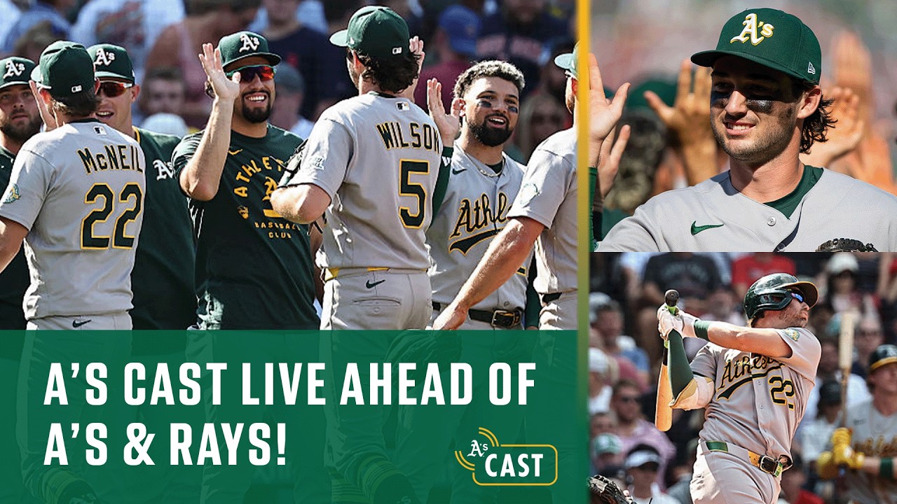 A's Cast Live: Dan Feinstein, Joe Torre & Brian Anderson Join Towny! | A's vs. Rays Preview