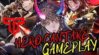 HERO CANTARE with WEBTOON GAMEPLAY/FIRST 5MINS/FIRST IMPRESSION
