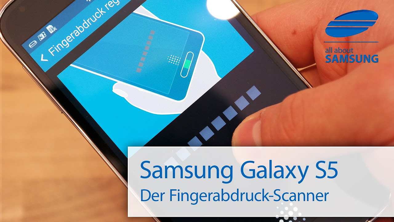 New Update Samsung Galaxy S5 Fingerprint Fingerabdruck Scanner Test deutsch HD