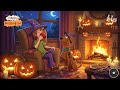 🍂 Scooby Doo Autumn Fire Night 🔥 Relaxing Lofi Music for Studying and Concentration 🍁Autumn Rhythm