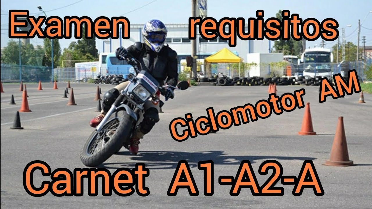 Examen / de moto y ciclomotor / permiso AM / A1 / A2 / A / en Examen / de moto y ciclomotor / permiso AM / A1 / A2 / A / en