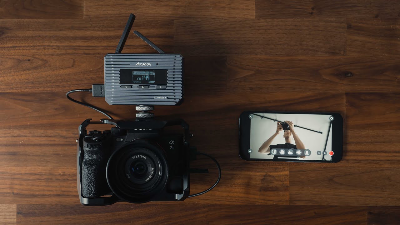 Tether your camera wirelessly with Accsoon CineEye 2 | Best Budget