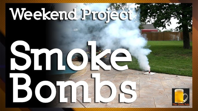 How To Make HOMEMADE SMOKE BOMBS 