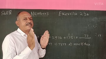 std 4 Maths Term 1 | Unit 2 Numbers | Exercise 2.7 book page no 34 questions 2 to 5