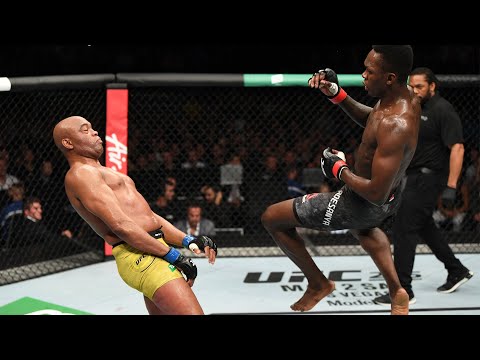 Israel Adesanya and Anderson Silva Cross Paths | UFC 234, 2019 | On This Day