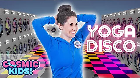 Cosmic Kids Yoga Disco | Washing Machine Song! | Kids Exercise Song and Dance ✨🕺💃 🎶