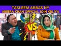 Tasleem abbas ny abeera khan official join krliya tasleemabbasofficial