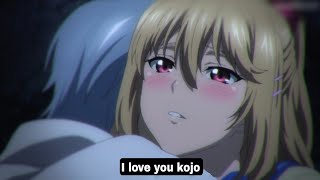 Asagi confesses her love to kojo ||strike the blood S5 ep.2||