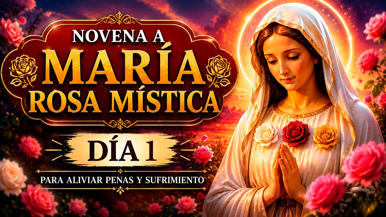 Novena a María Rosa Mística Día 1 🌹 Sana tu corazón y renueva tu alma 🙏 ...