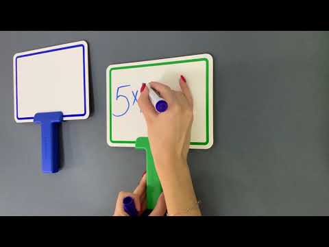 Табличка для ответа 1 шт Lakeshore. Write & Wipe Answer Boards