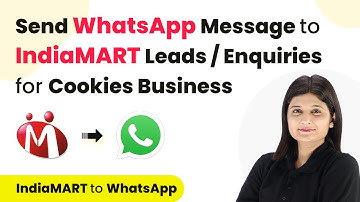 How to Send WhatsApp Message to IndiaMART Leads / Enquiries for Cookies Business