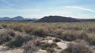 Drone over Gila River