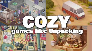 Top 15 Cozy Games Like Unpacking I'm so excited about! screenshot 2