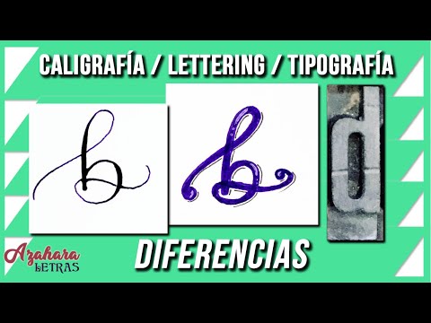 Video: ¿Cuál es la diferencia entre fuente y tipografía?