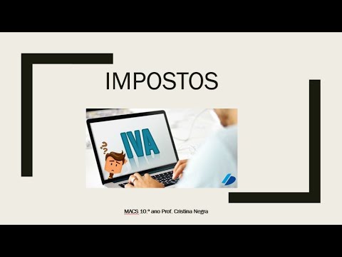 Vídeo: Diferença Entre IVA E Imposto Sobre Vendas