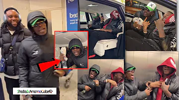 Shatta Wale Finally Landed In UK! Medikal Gave Him A Lovely Welcome Ahead Of The Indigo O2 Concert🇬🇧