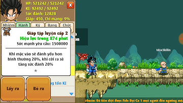 Ngọc Rồng Online - khi best đập đồ - đập giáp luyện tập