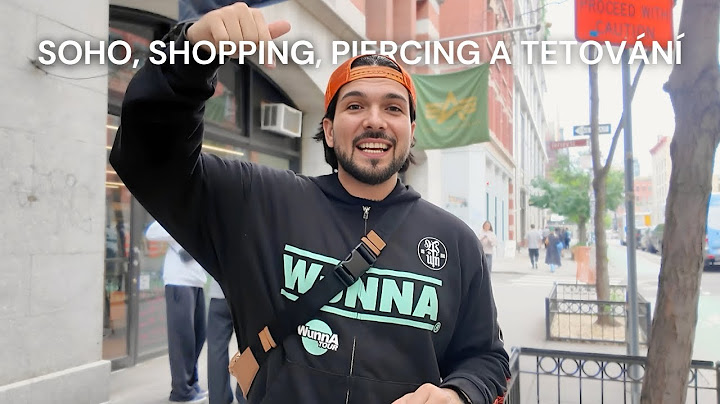 TÝDENÍ VLOG Z NYC - SHOPPING, SOHO, PIERCING, TETOVÁNÍ, ODJEZD HOLEK | NYC diaries