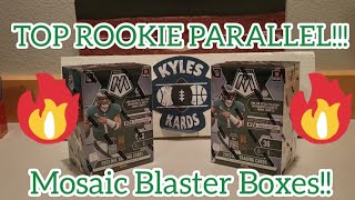 TOP ROOKIE PARALLELS!! 2023 Mosaic Football Blaster Boxes!! by Kyle's Kards 55 views 7 months ago 11 minutes, 55 seconds