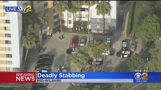 Police Investigating Fatal Stabbing At Park La Brea Apartments