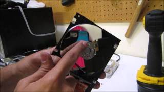 scrapping a  hard drive