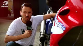 motocykl używany honda africa twin xrv 750 rd 07 ma wady ale i tak ją kocham