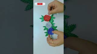 Beautiful Rose Flower Making🌹🌹 #shorts #viral #trending #diy
