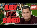 Rugby laws changed  fewer scrums dupont law gone