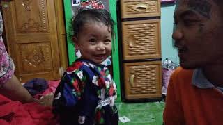 Anak batuk lucu