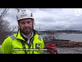 Lilla Lidingöbron, Årsfilm 2019, Byggstarten