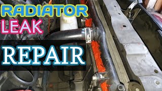 How to Fix Leaking Radiator Using Silicone [DoItYourself] | Radiator Leak Repair