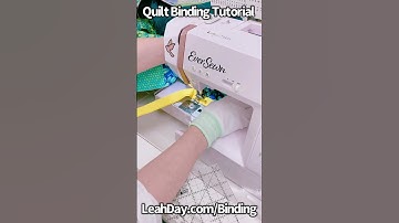 Eenvoudige quiltbinding-tutorial - Hoeken omslaan met quiltbinding