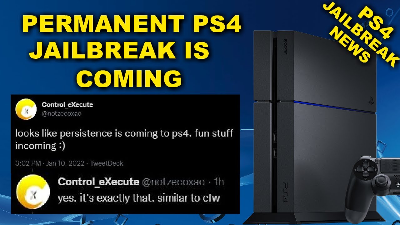 Lav en seng pilot skør PS4 Permanent Jailbreak is Coming | PS4 Jailbreak News - YouTube