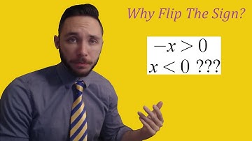 Why Do We Flip the (Inequality) Sign When Dividing by a Negative?