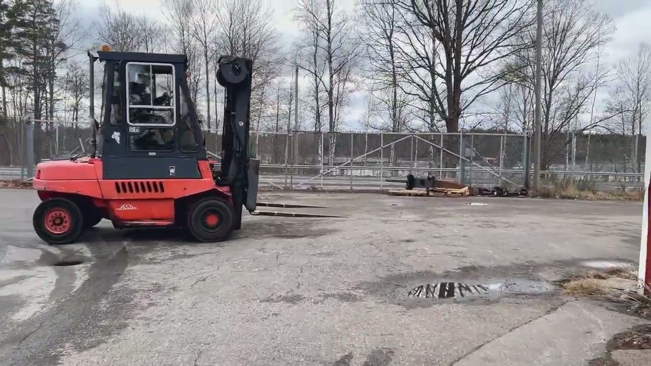Motviktstruck Linde 