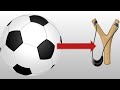 How To Make Powerful Slingshot With The Help Of Football Bladder || Slingshot With Cheap Tools