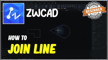 ZWCAD How To Join Line