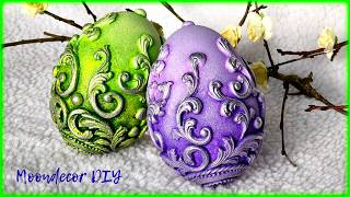 How to Decorate Goose Eggshells with Ornamental Designs. Wielkanocne pisanki. DIY.