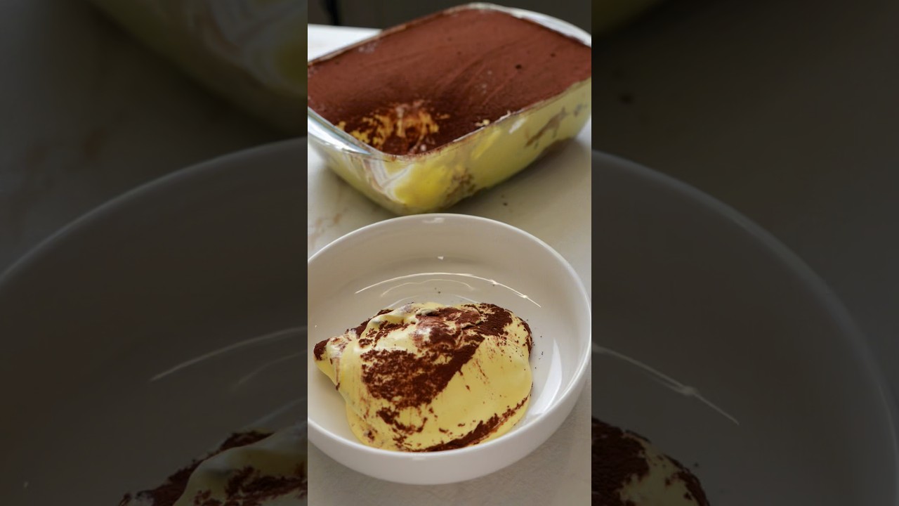 Authentic Italian Tiramisú with Colomba