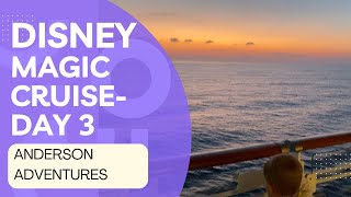 Anderson Adventures-Disney Magic Cruise Day 3-Sea Day