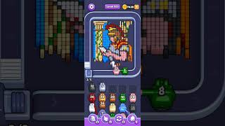 Celebrity Pixel Flow — hard level 915 (knight from Greece) Wealth