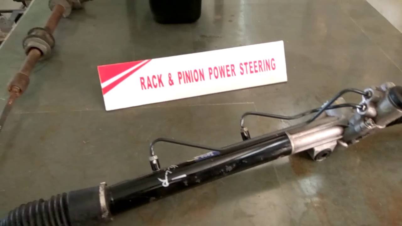 Rack and Pinion steering system - YouTube