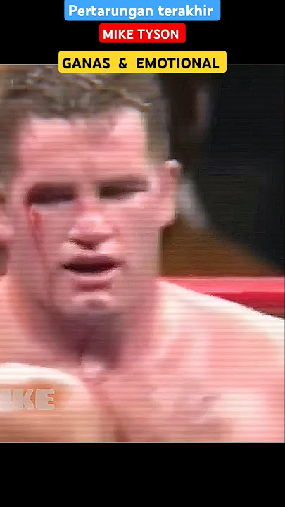 Mike Tyson's last fight #boxing