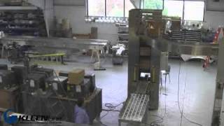Case Lift Box Machine & Lowering Conveyor