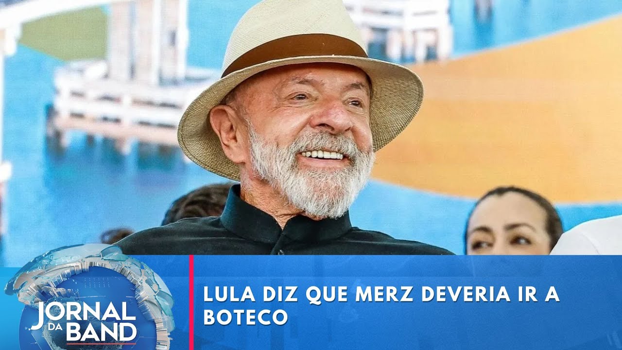 Lula diz que Merz deveria ir a boteco