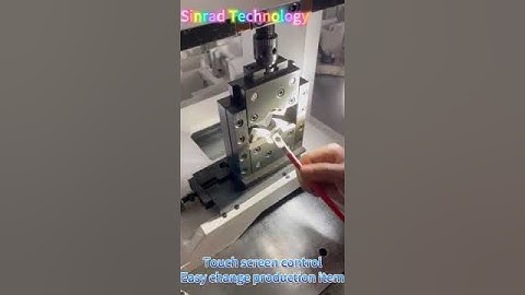 Servo terminal crimping machine equip with hexagonal crimping applicator